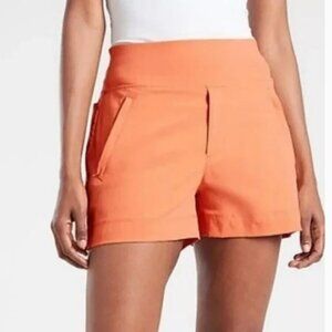 Athleta Women's Bright Orange Athletic Shorts